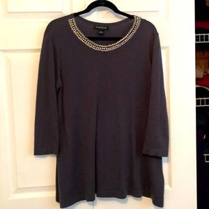 August Silk Sweater